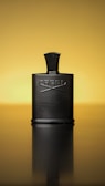 black and white calvin klein perfume bottle