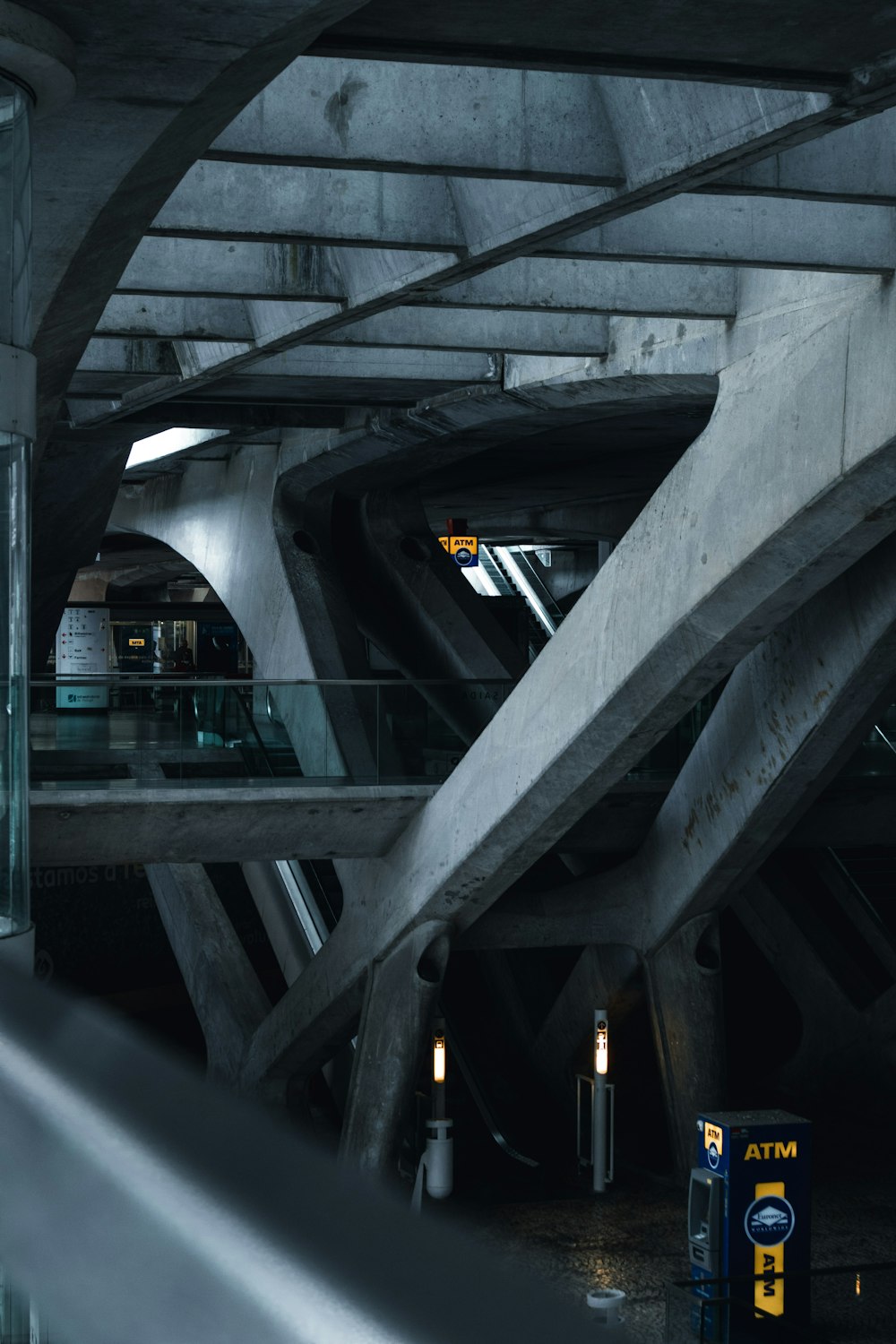 gray concrete tunnel during daytime