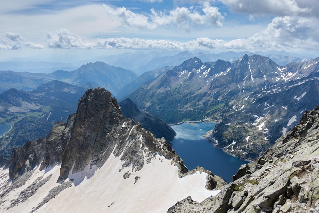 snow covered mountains during daytime