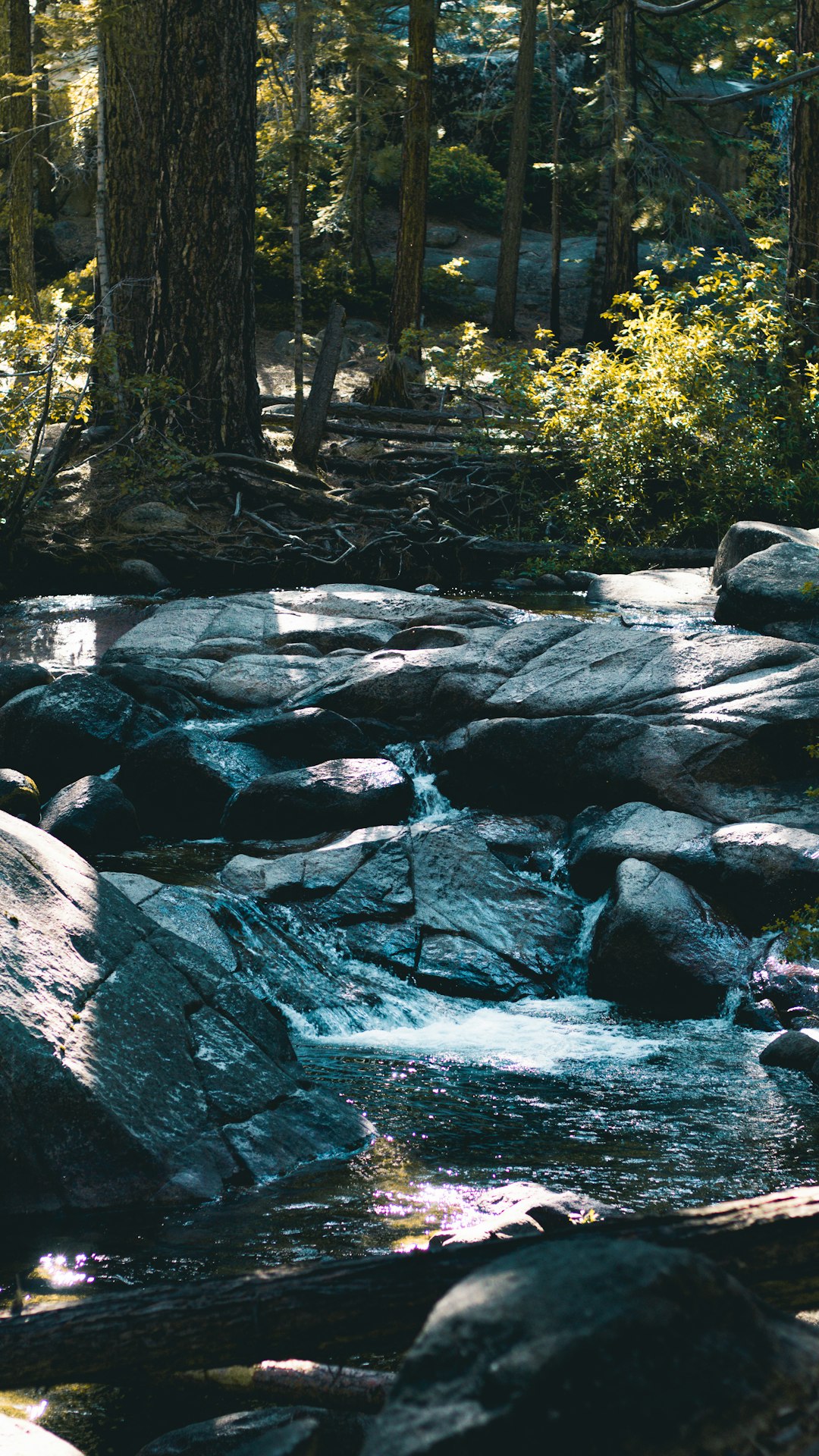 gray rocks on river during daytime