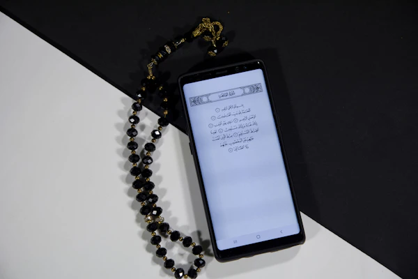 A smartphone screen displaying the Live a Life Islamic companion app interface.