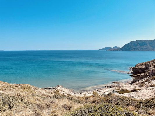 Blue sea under blue sky during daytime — Kos, Greece