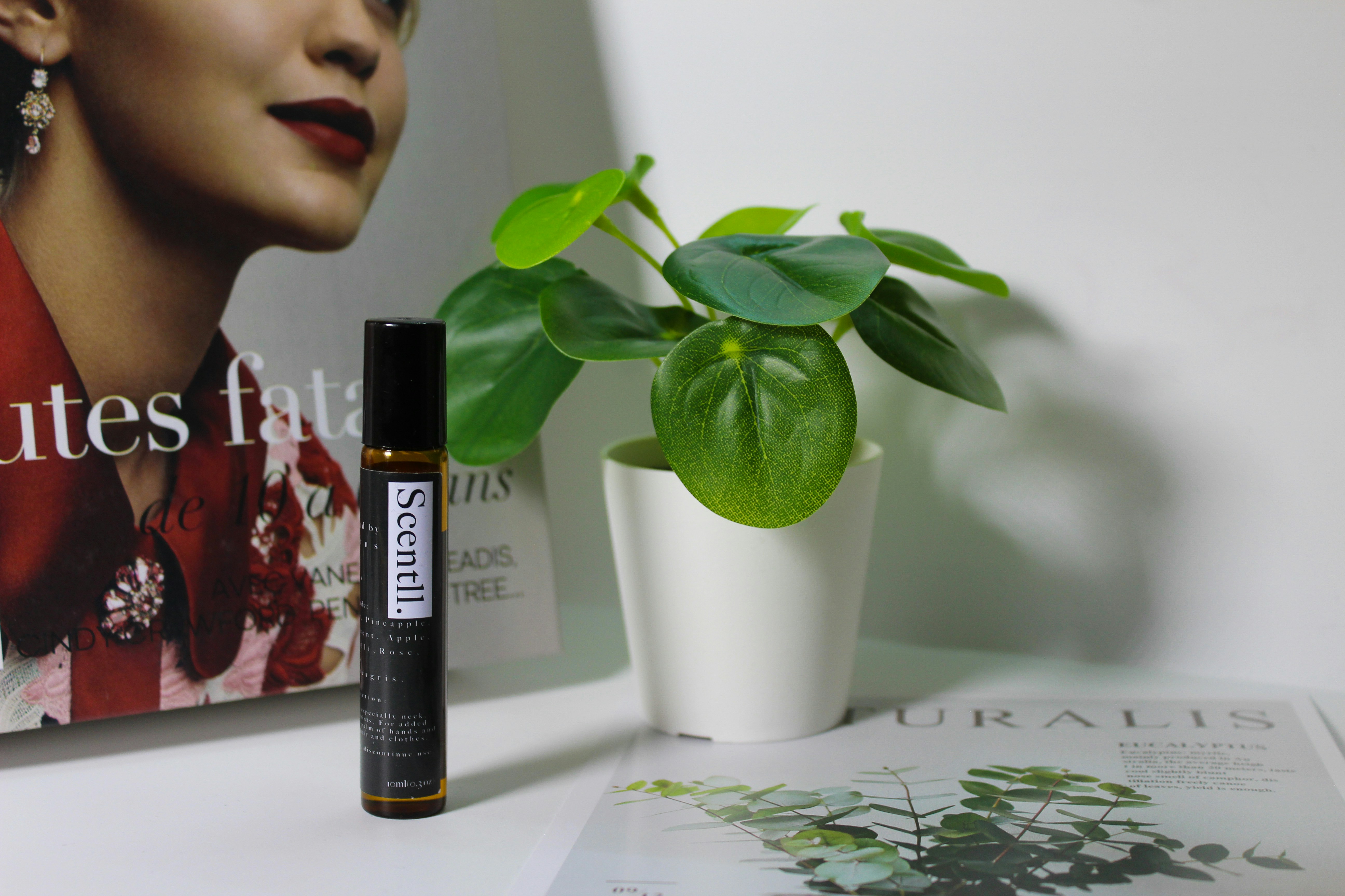 Photoshoot for our new Scentll website rebrand launch!
