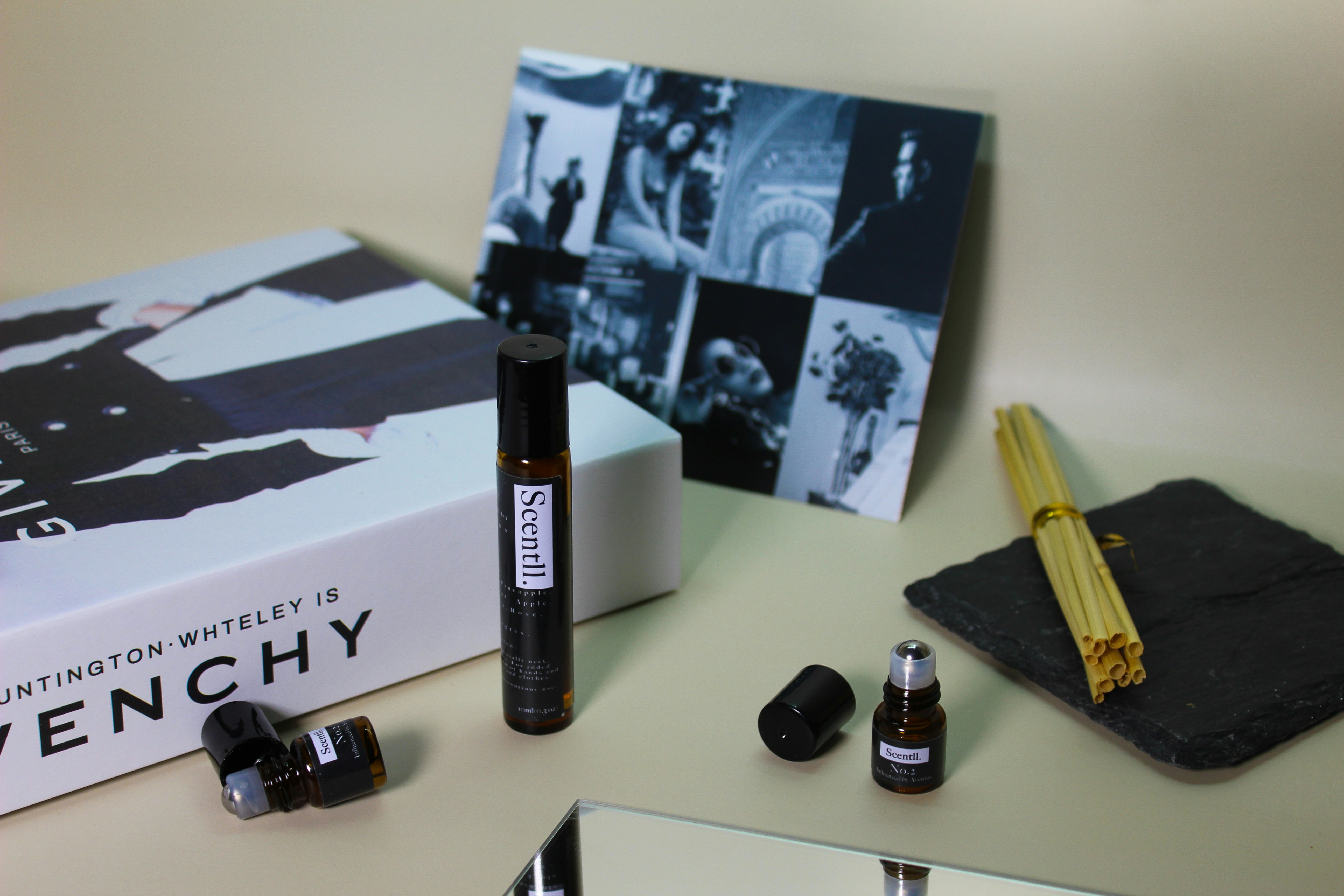 Photoshoot for our new Scentll website rebrand launch!