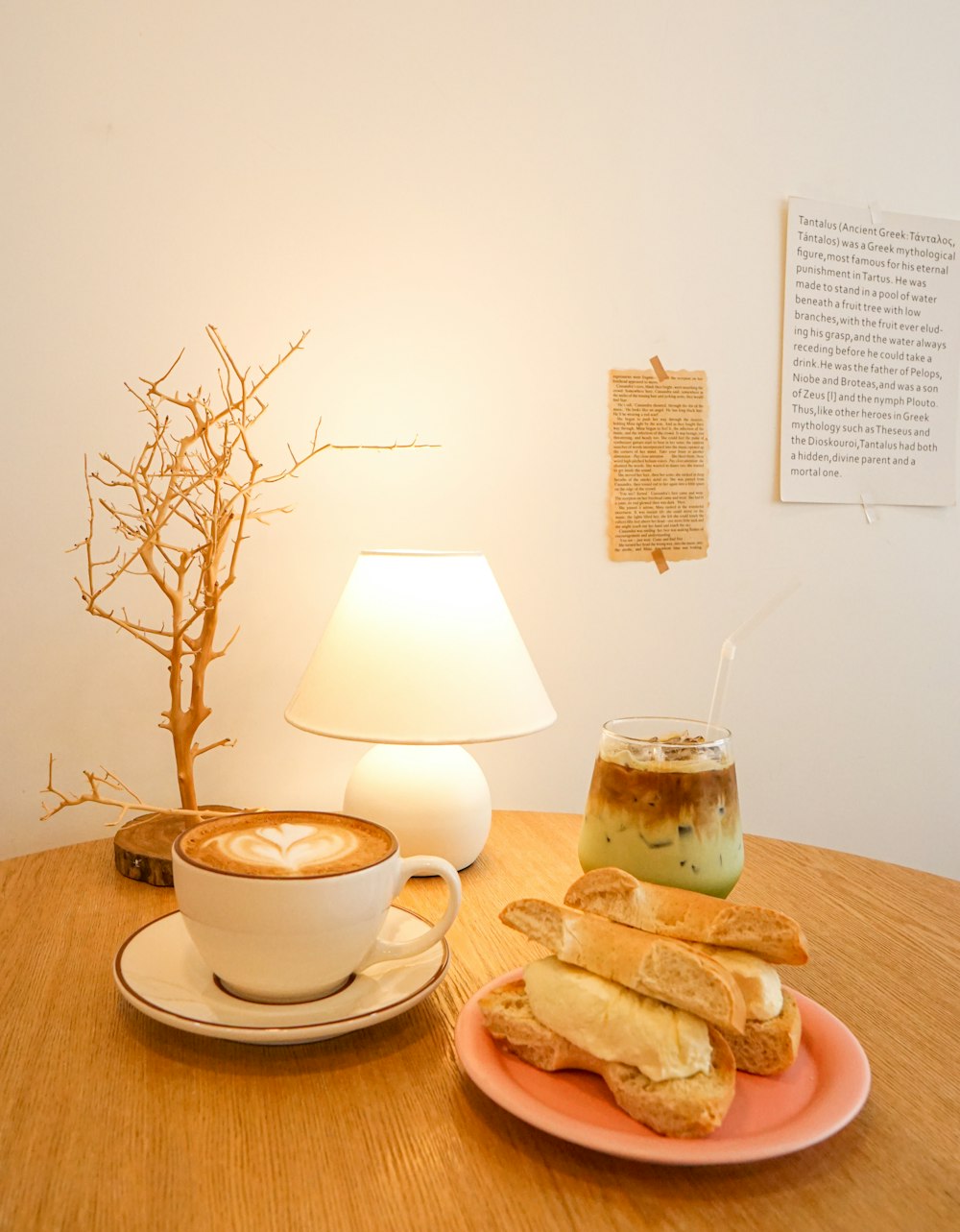 clear glass jar with white liquid on brown wooden table