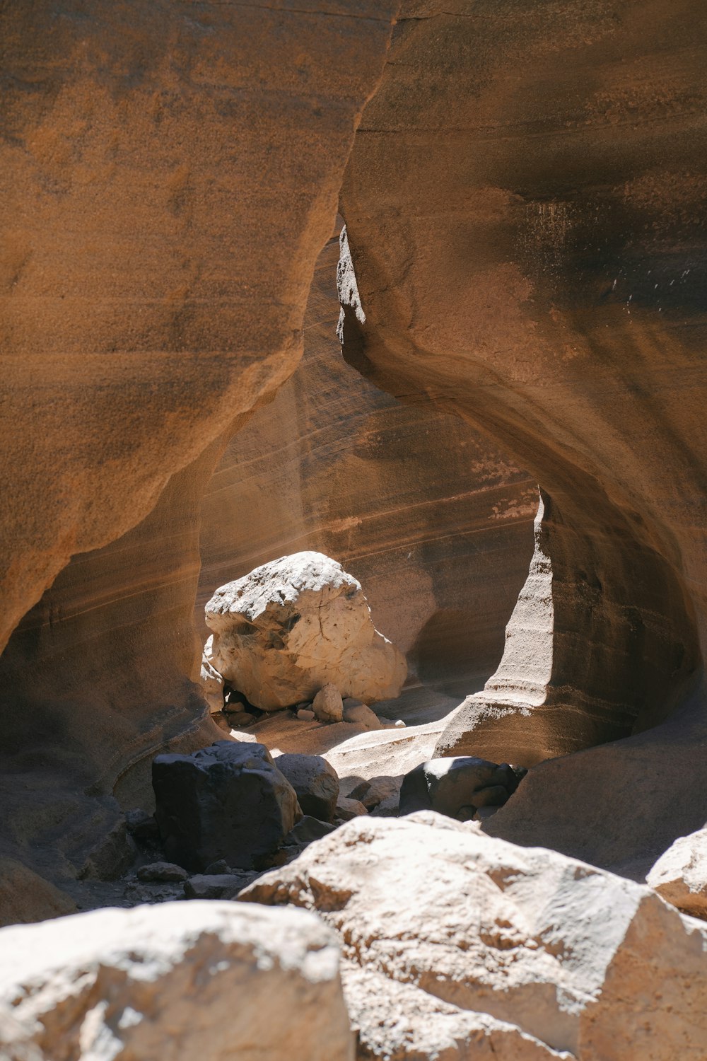 brown rock formation during daytime