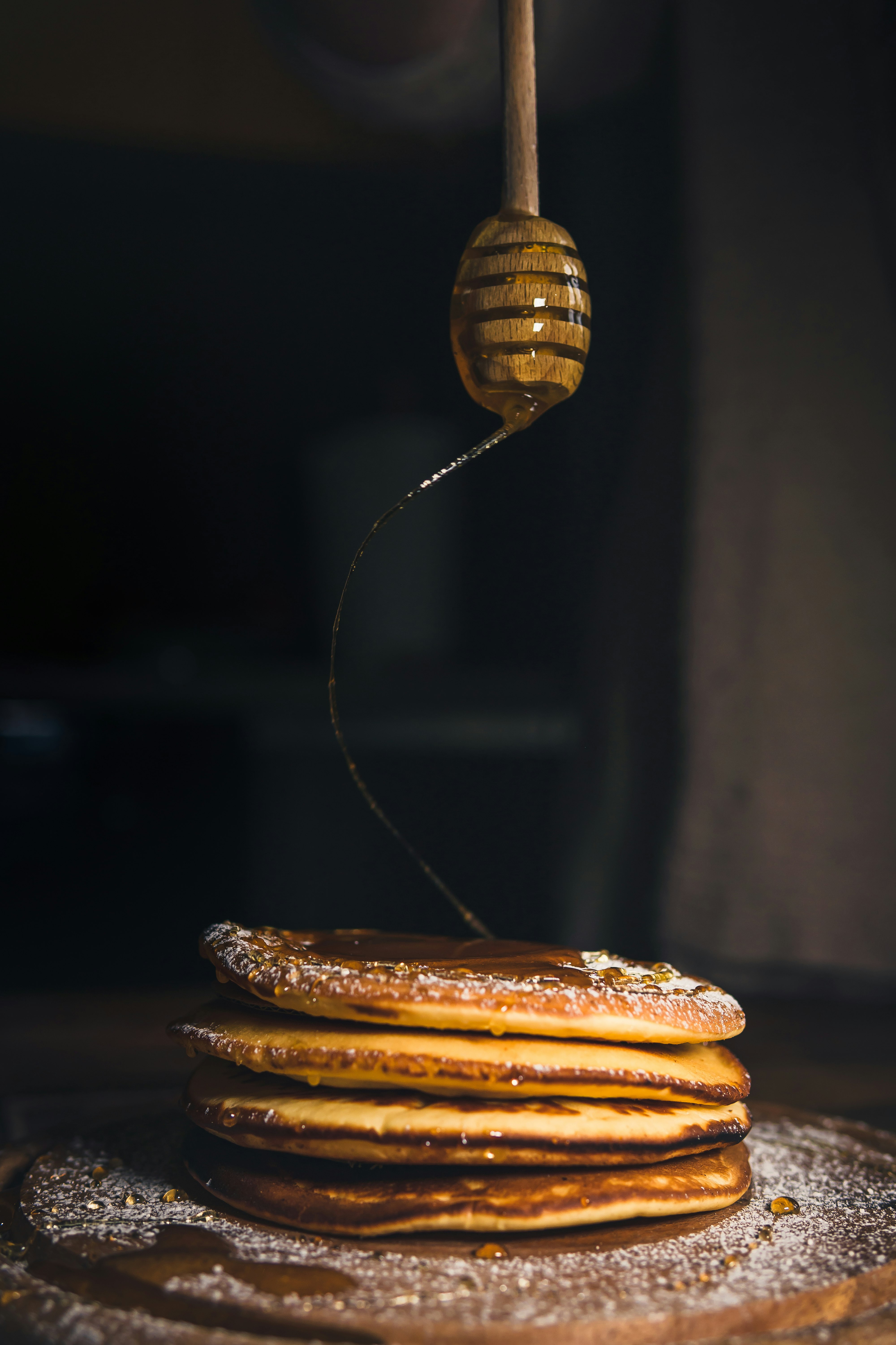 brown cookies on brown wooden table