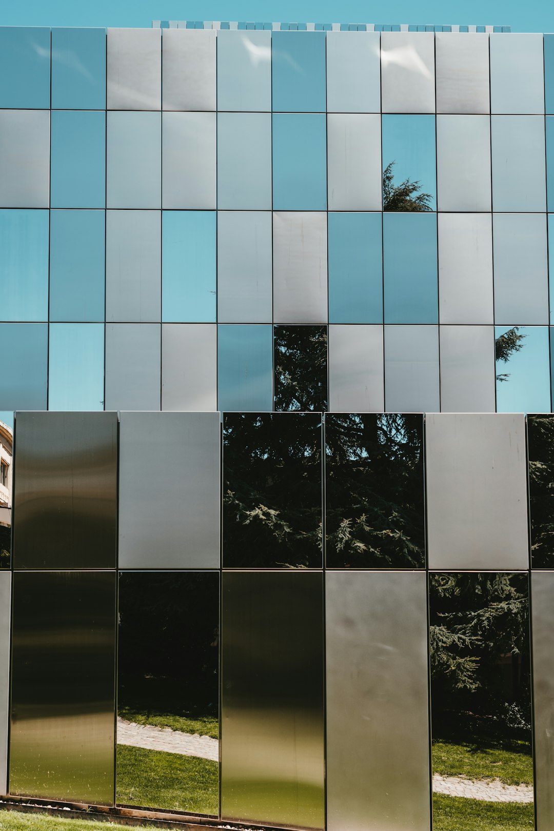 white and black concrete building