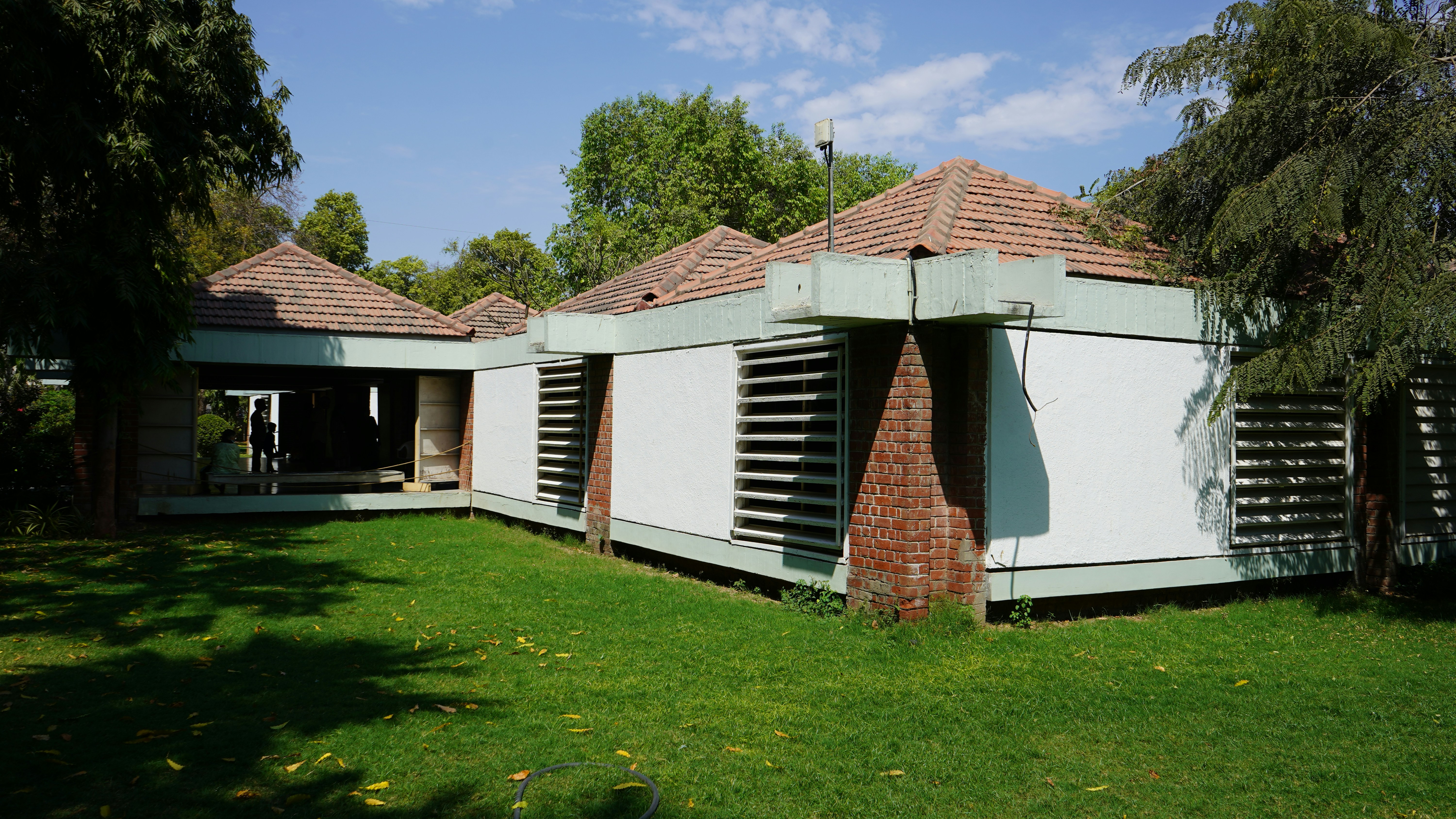 Sabarmati Ashram is near to riverfront and is usually a peace oriented spot.