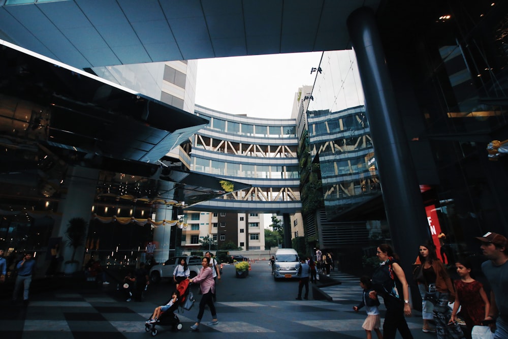 people walking on pedestrian lane during daytime