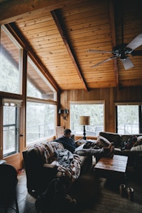 Well-insulated cottage with modern double-glazed windows- a home built for year-round living.