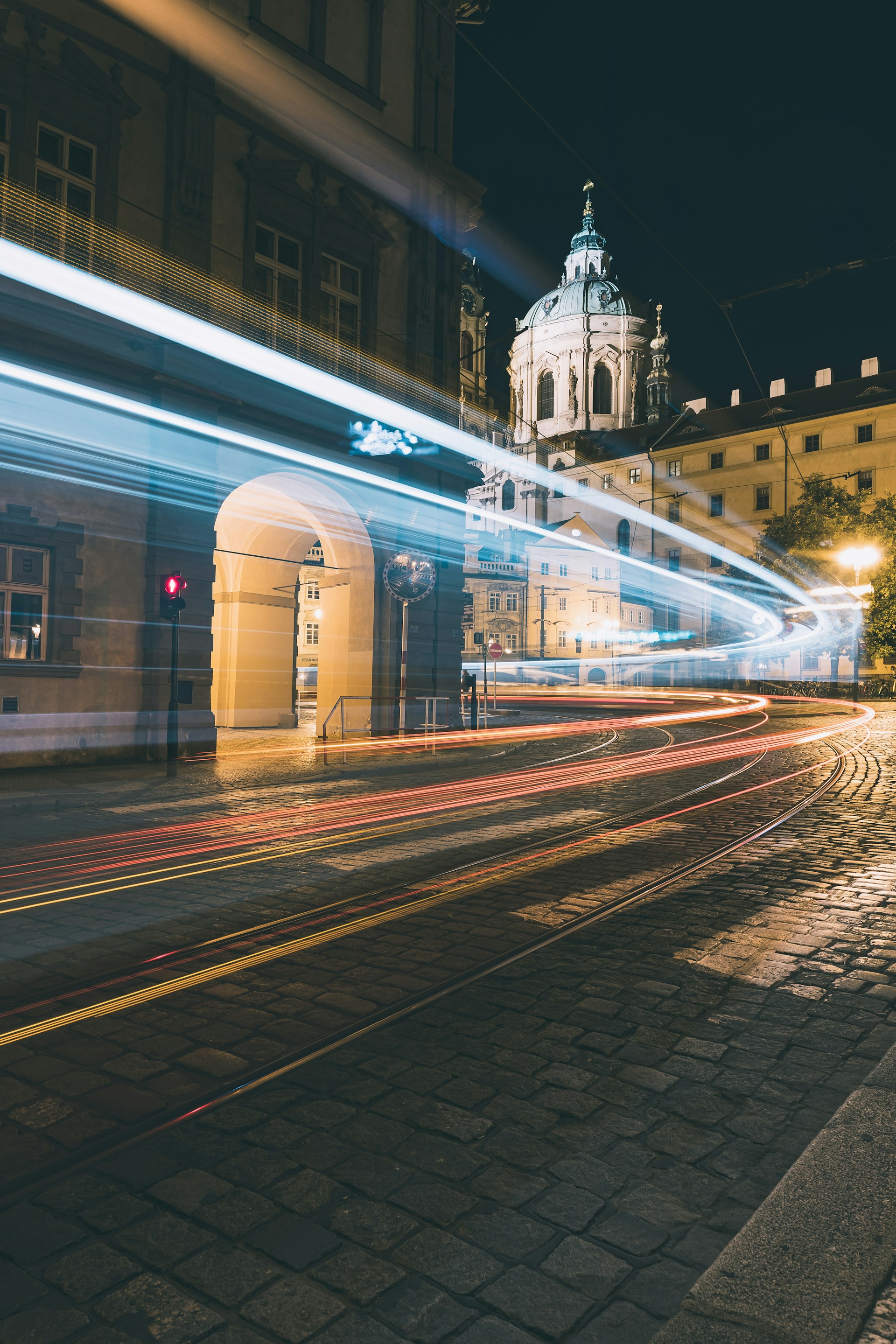 time lapse photography of train station