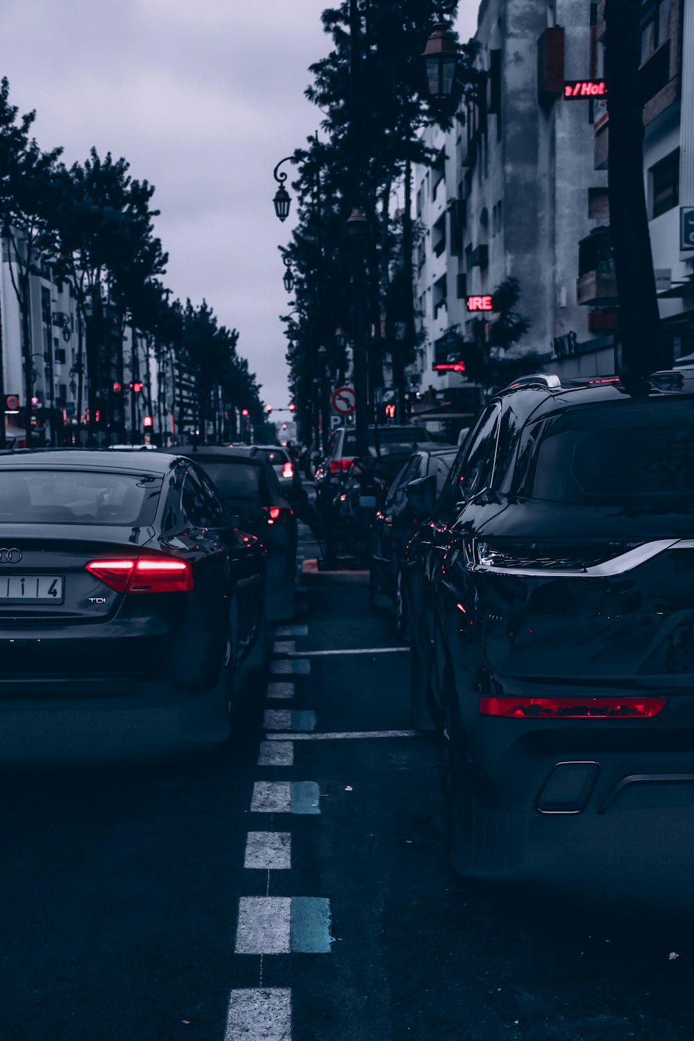 cars on road during daytime