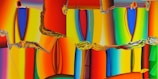 A vibrant abstract artwork representing personal creativity.