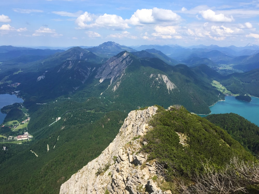 green and gray mountain under blue sky during daytime