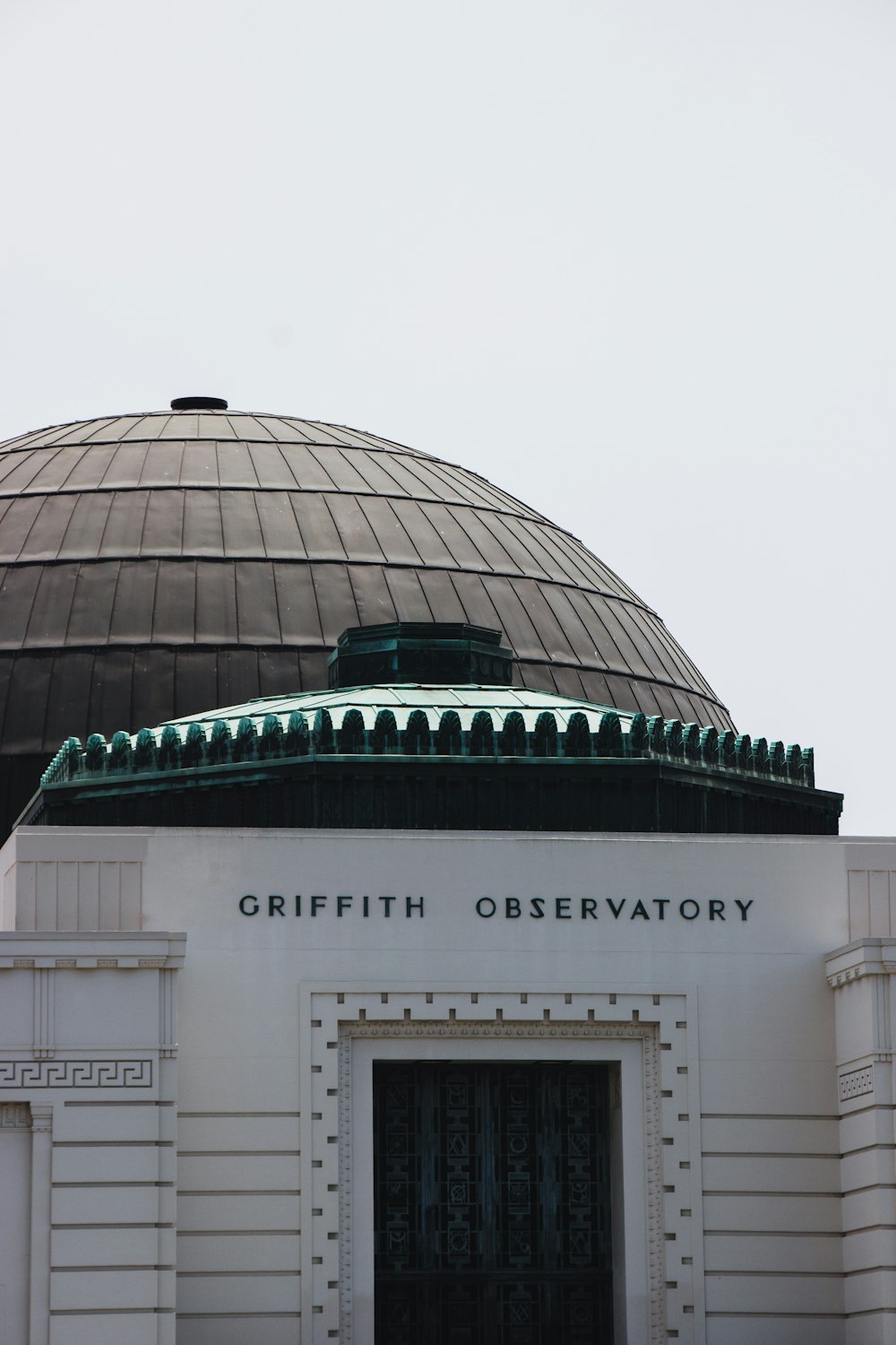 white and green dome building