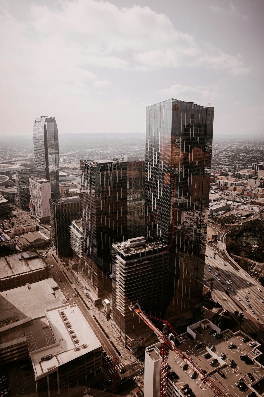 aerial view of city buildings during daytime