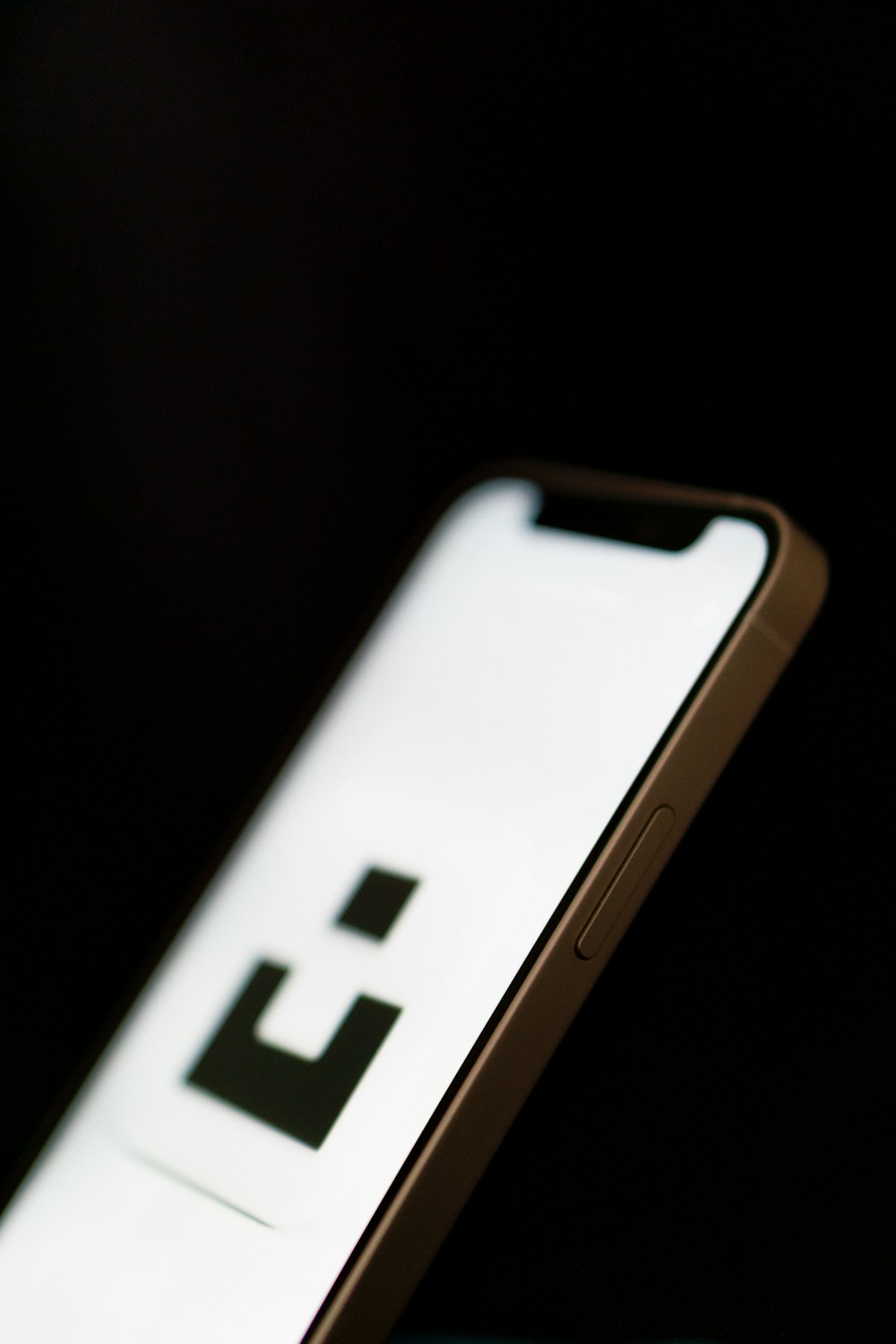white and black smartphone case
