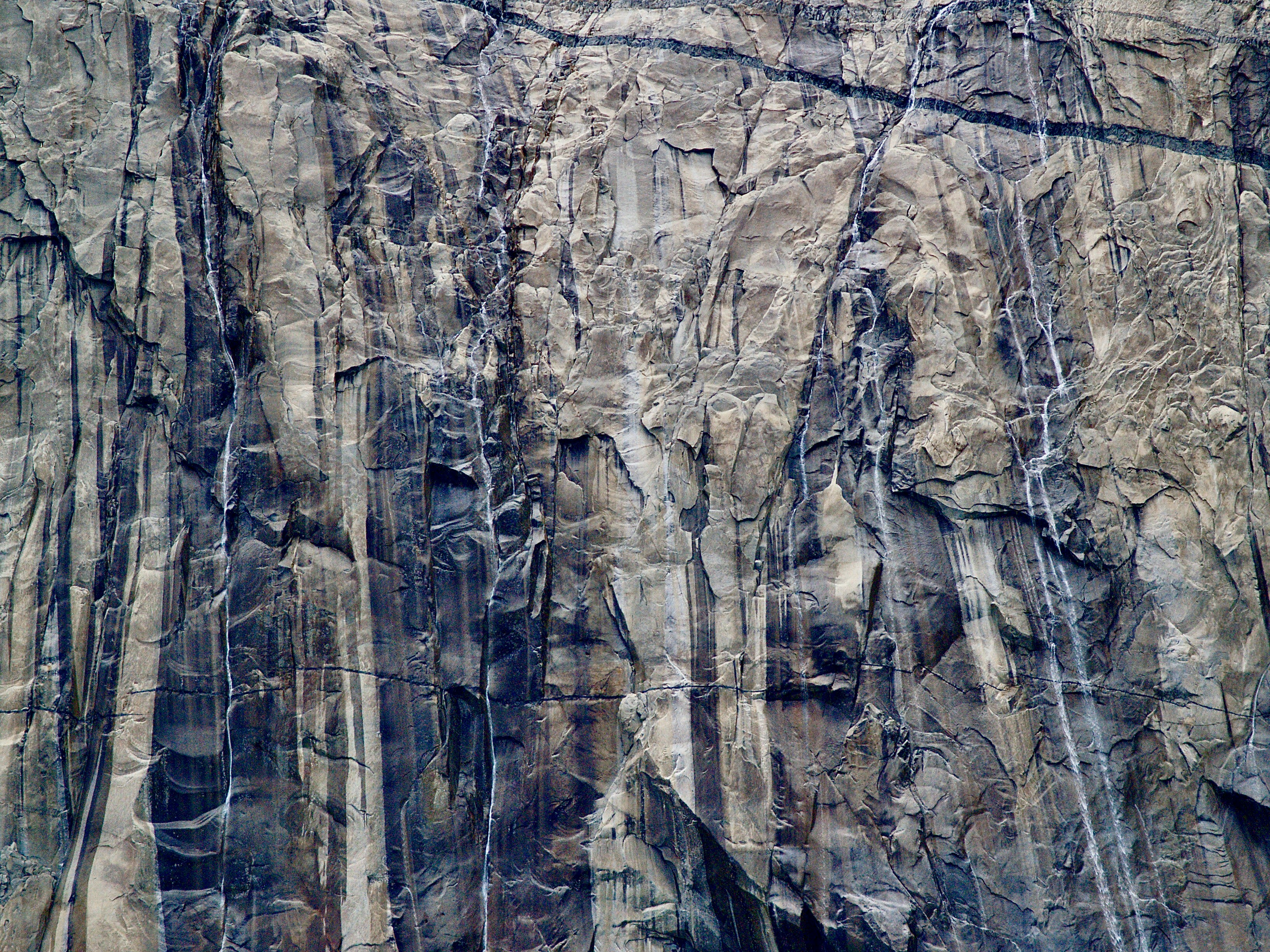 gray and brown rock formation