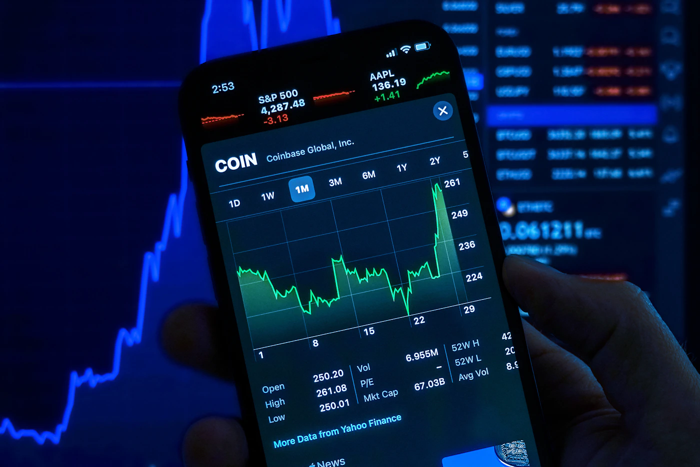Notebook and price chart prepared for a private review
