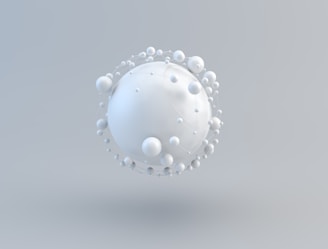 silver studded round studded accessory