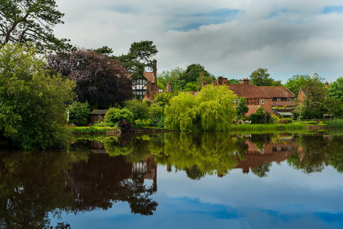 Hampshire countryside town setting typical of Hart district around Fleet and Yateley