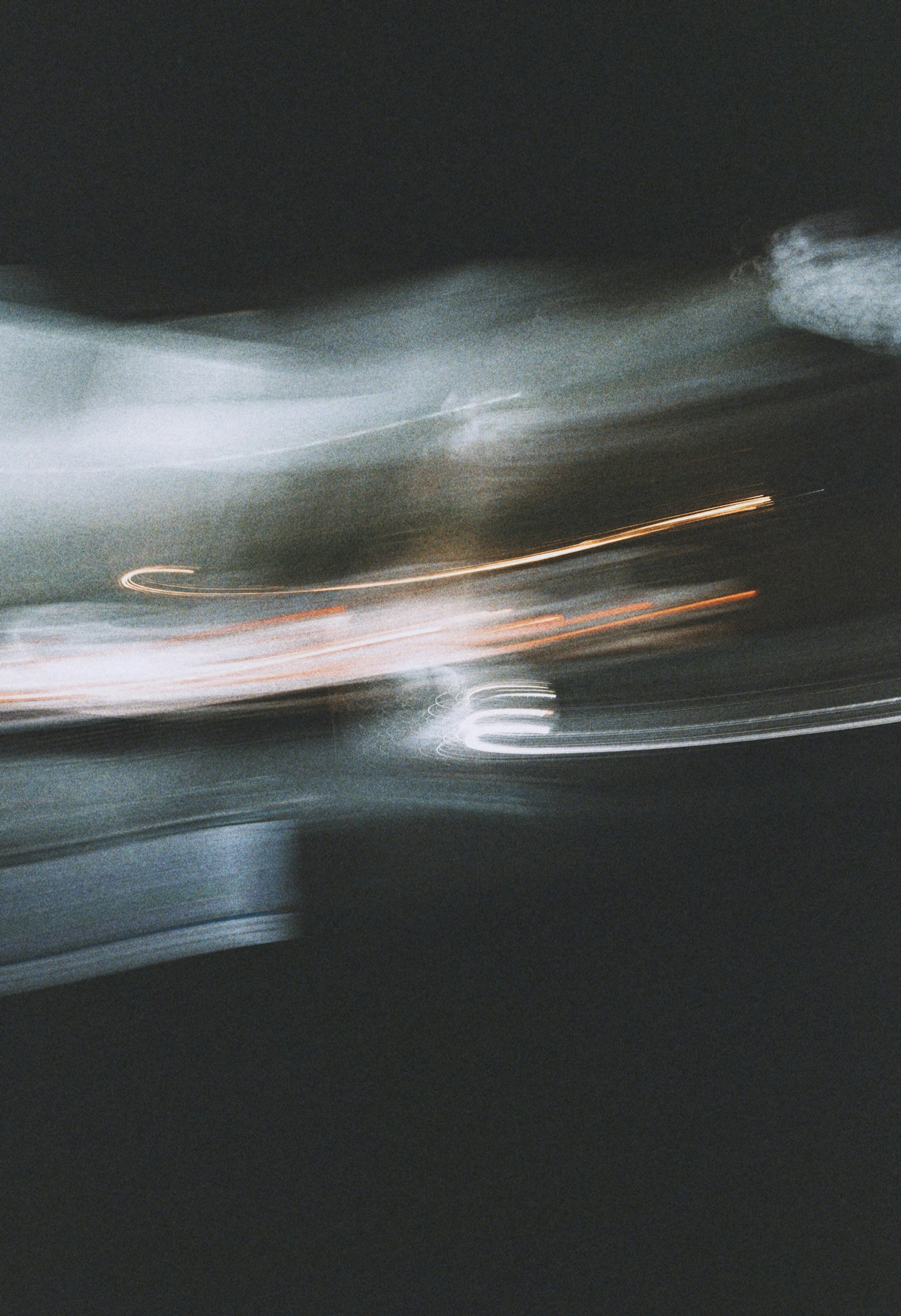 Time lapse photography of cars on road during night time