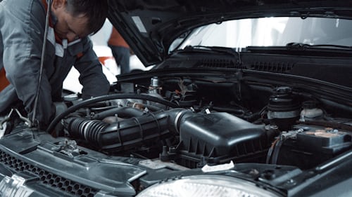 Car engine repair