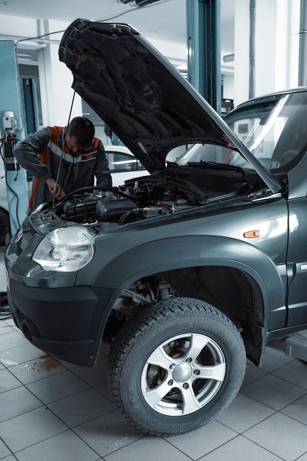 Leer reparatie auto