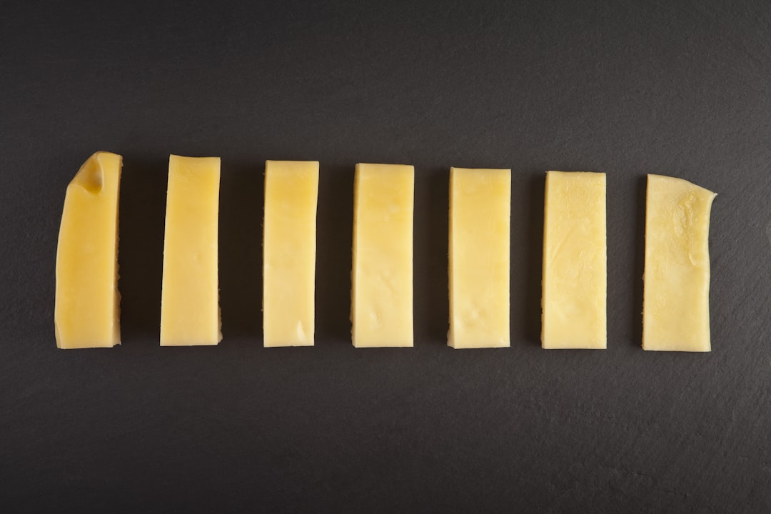 white paper on black textile