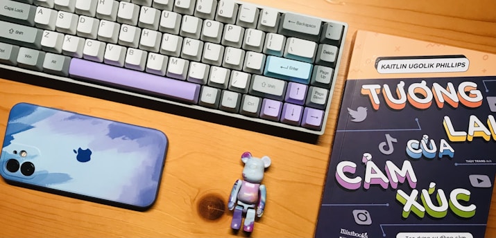 white and black computer keyboard