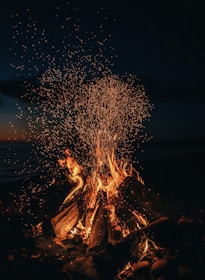 time lapse photography of fireworks during night time