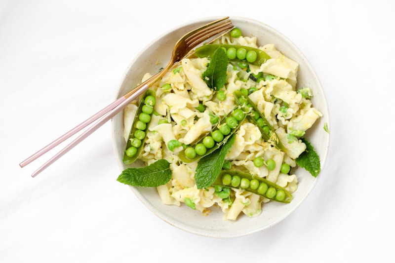 Lemon pasta.