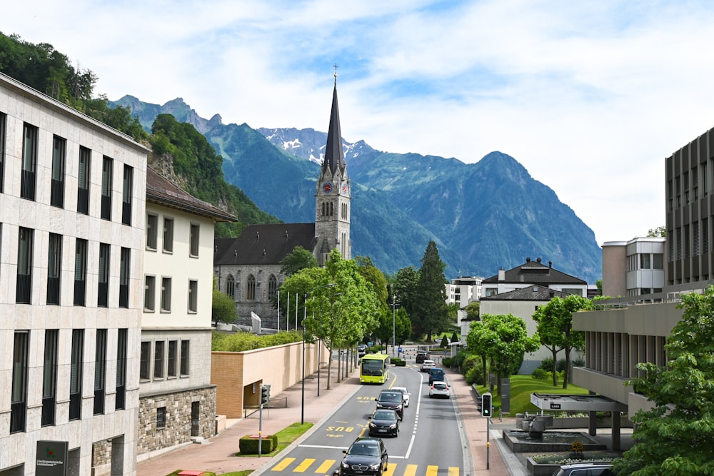 cars parked near building during daytime