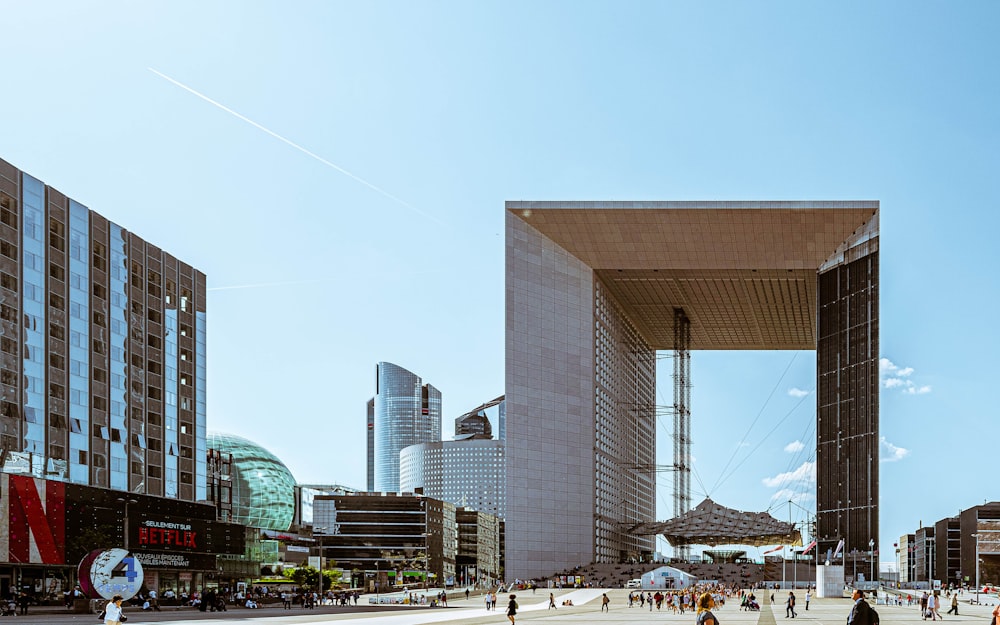 white and brown concrete building during daytime