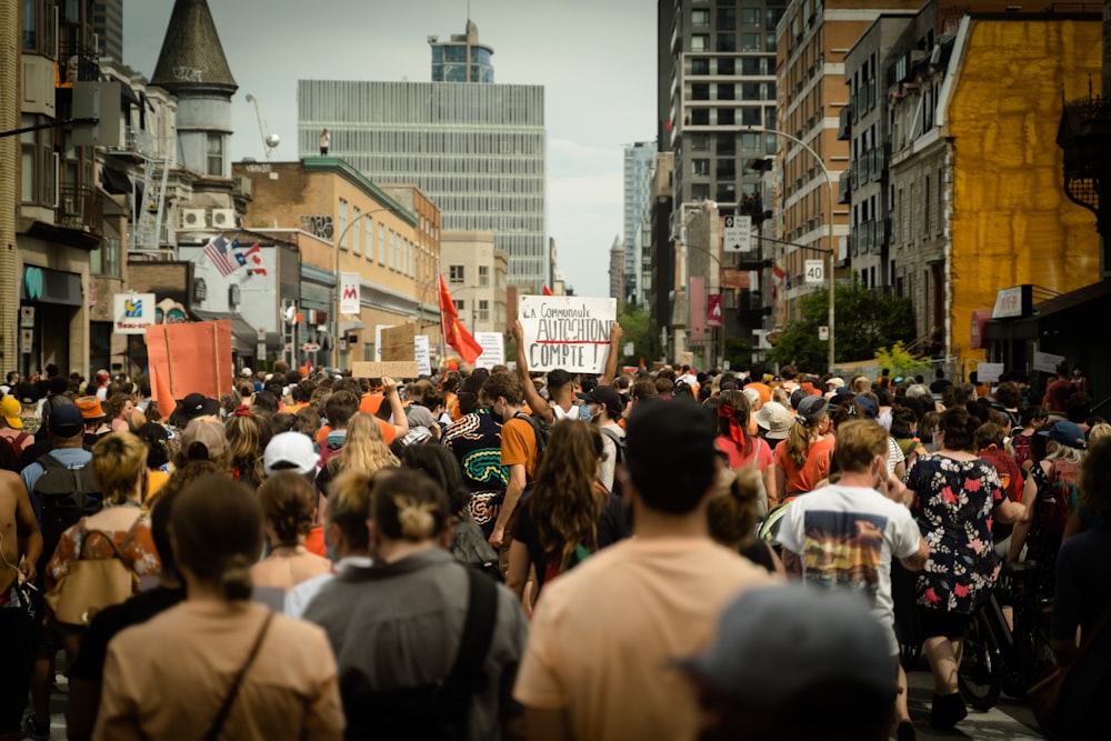 people walking on street during daytime