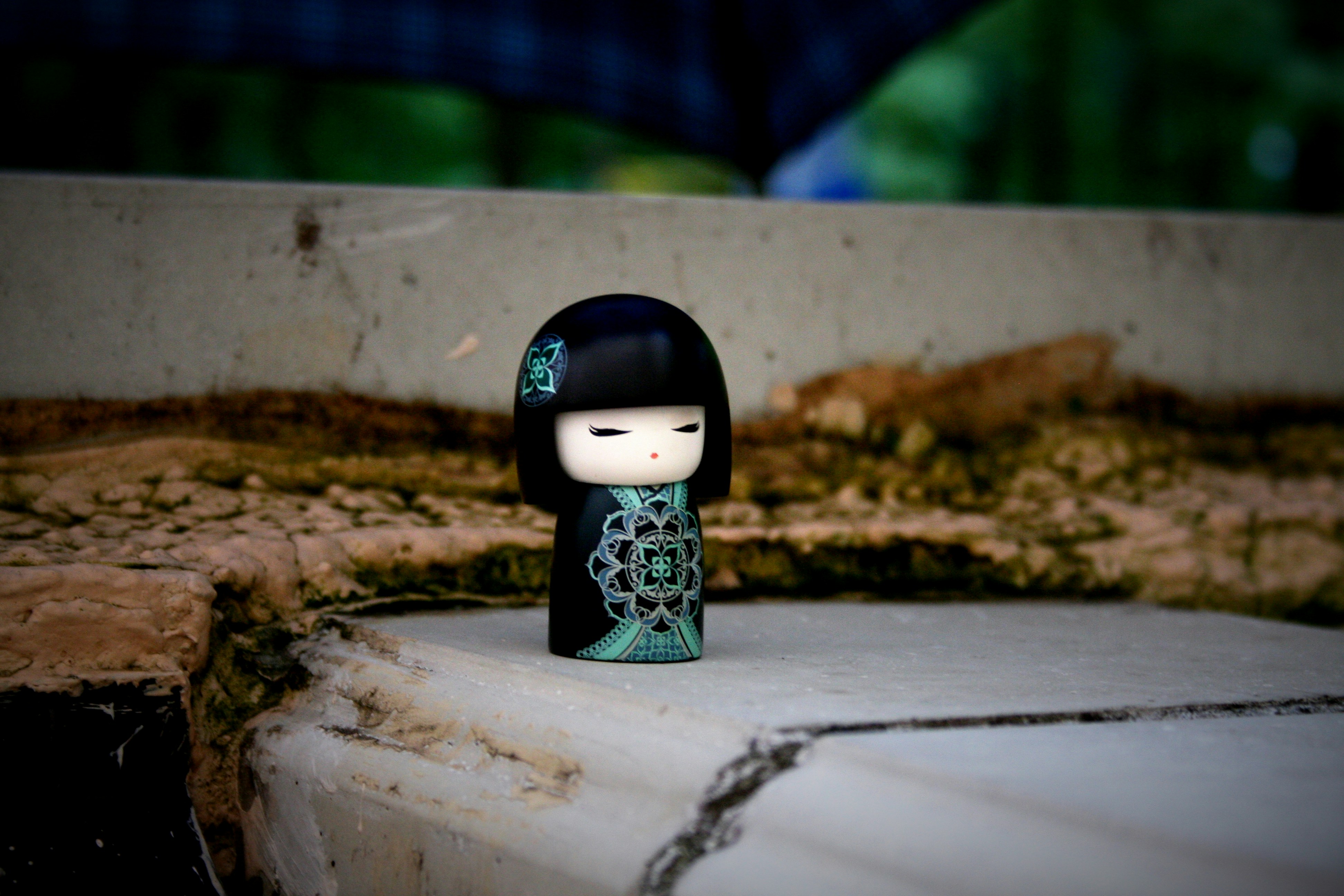 modern japanese kokeshi doll