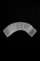 white and black hair comb