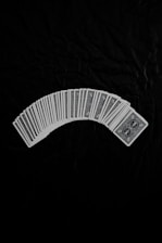 white and black hair comb