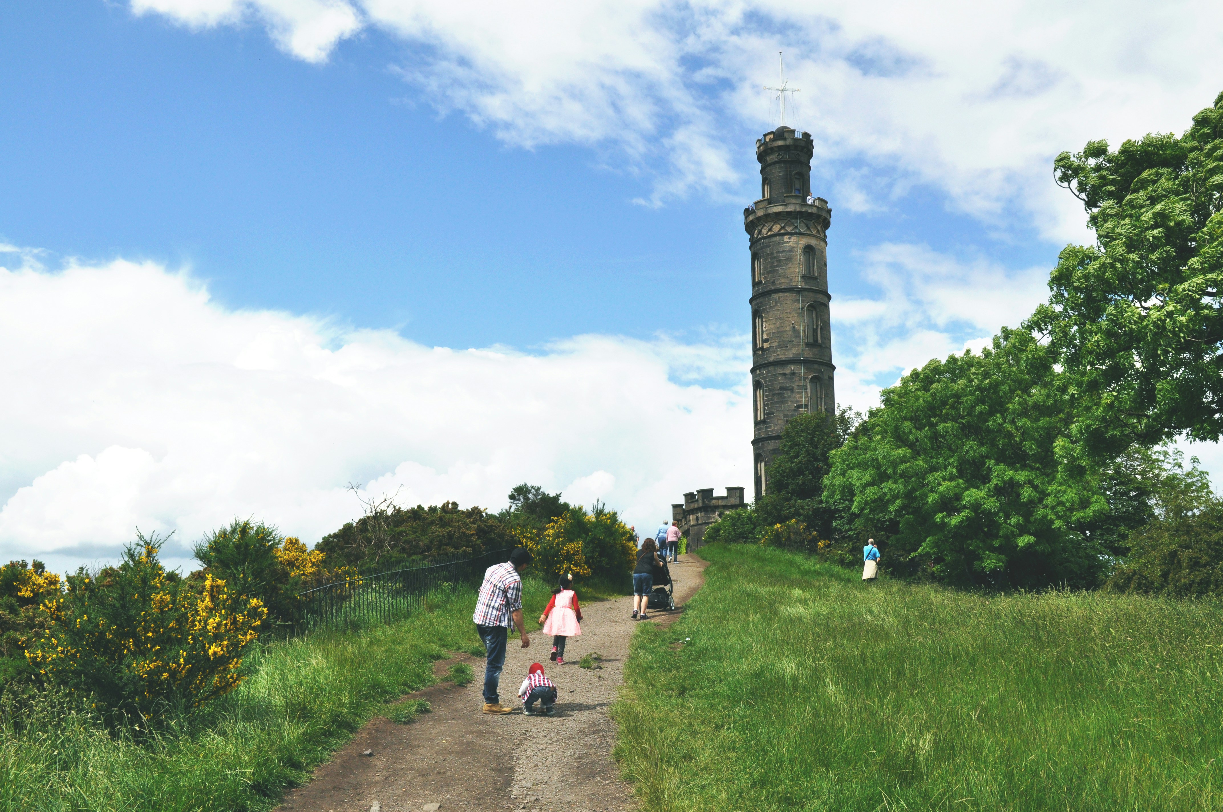 Calton Hill walking path
