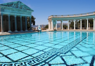 people in swimming pool during daytime