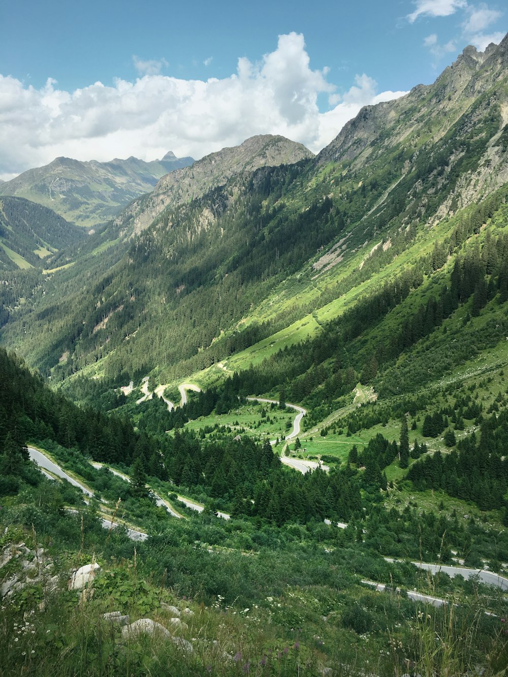 green mountains under white sky during daytime