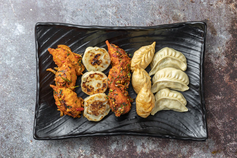 Fresh momos served hot