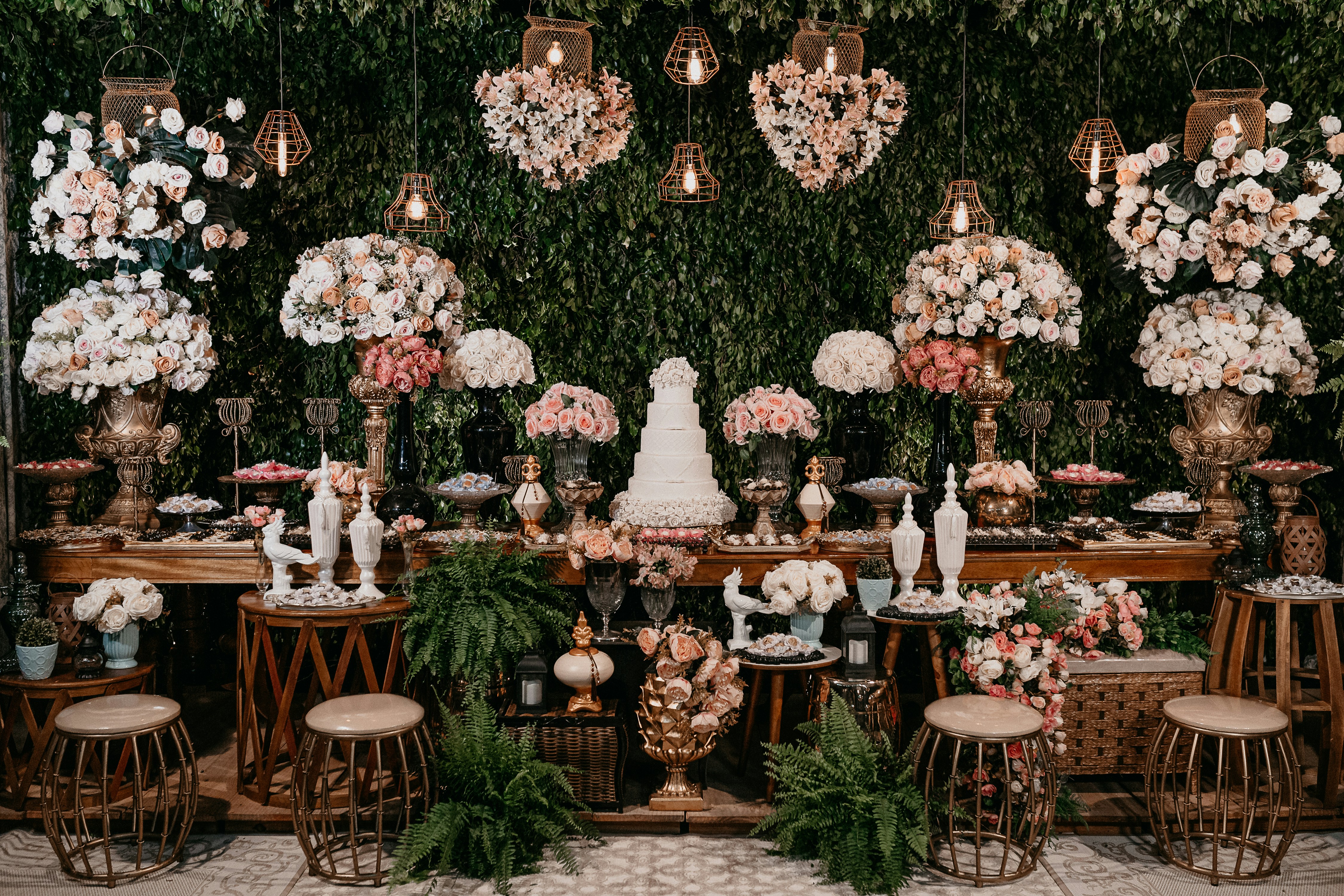 green and brown plant on brown wooden table