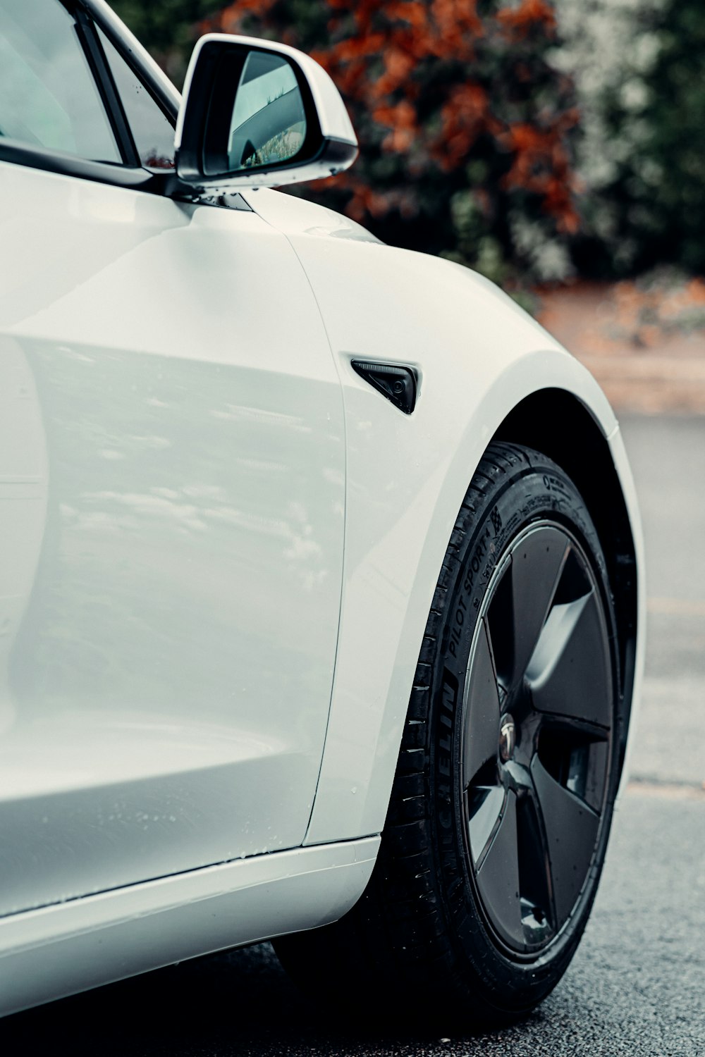 white car on road during daytime