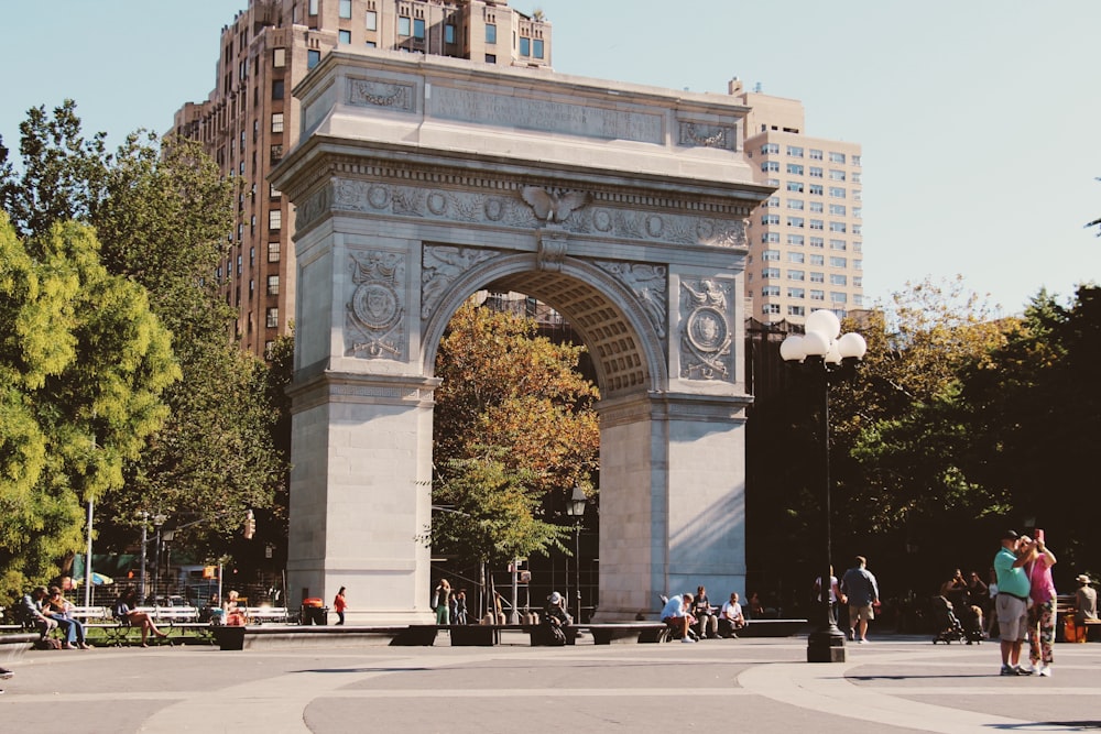 people walking on park during daytime