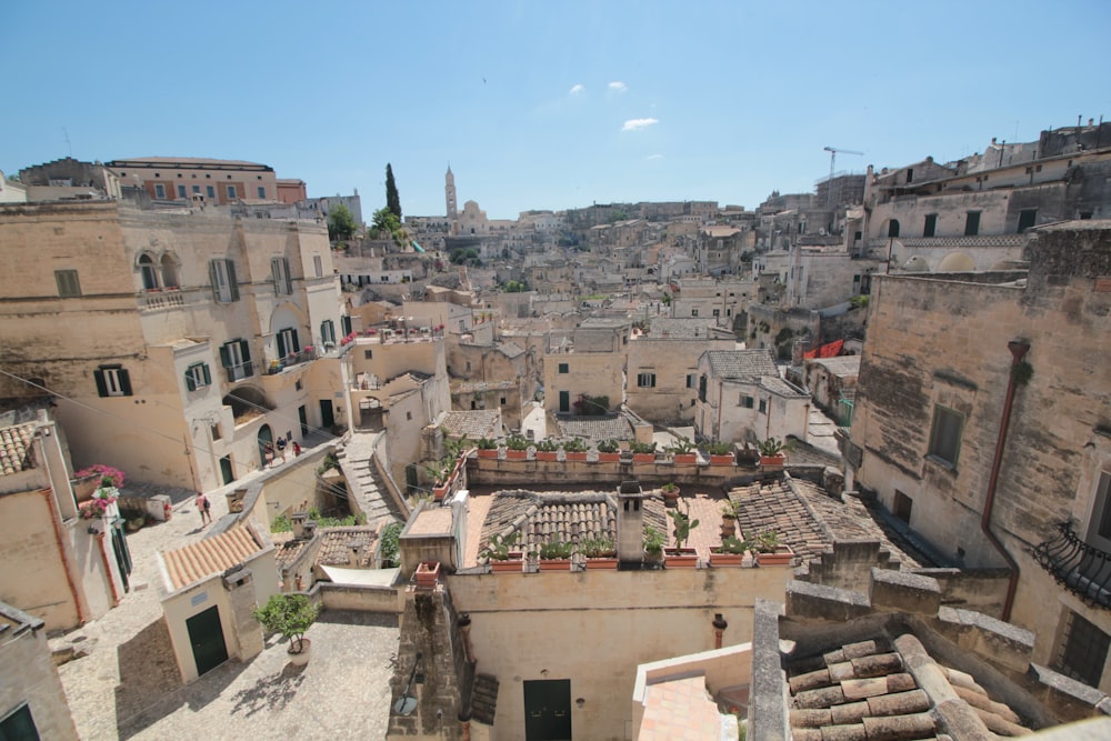 aerial view of city buildings during daytime