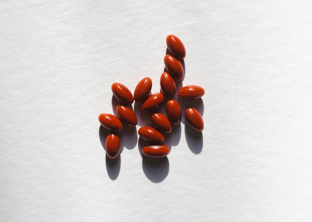 vitamin bottles closeup