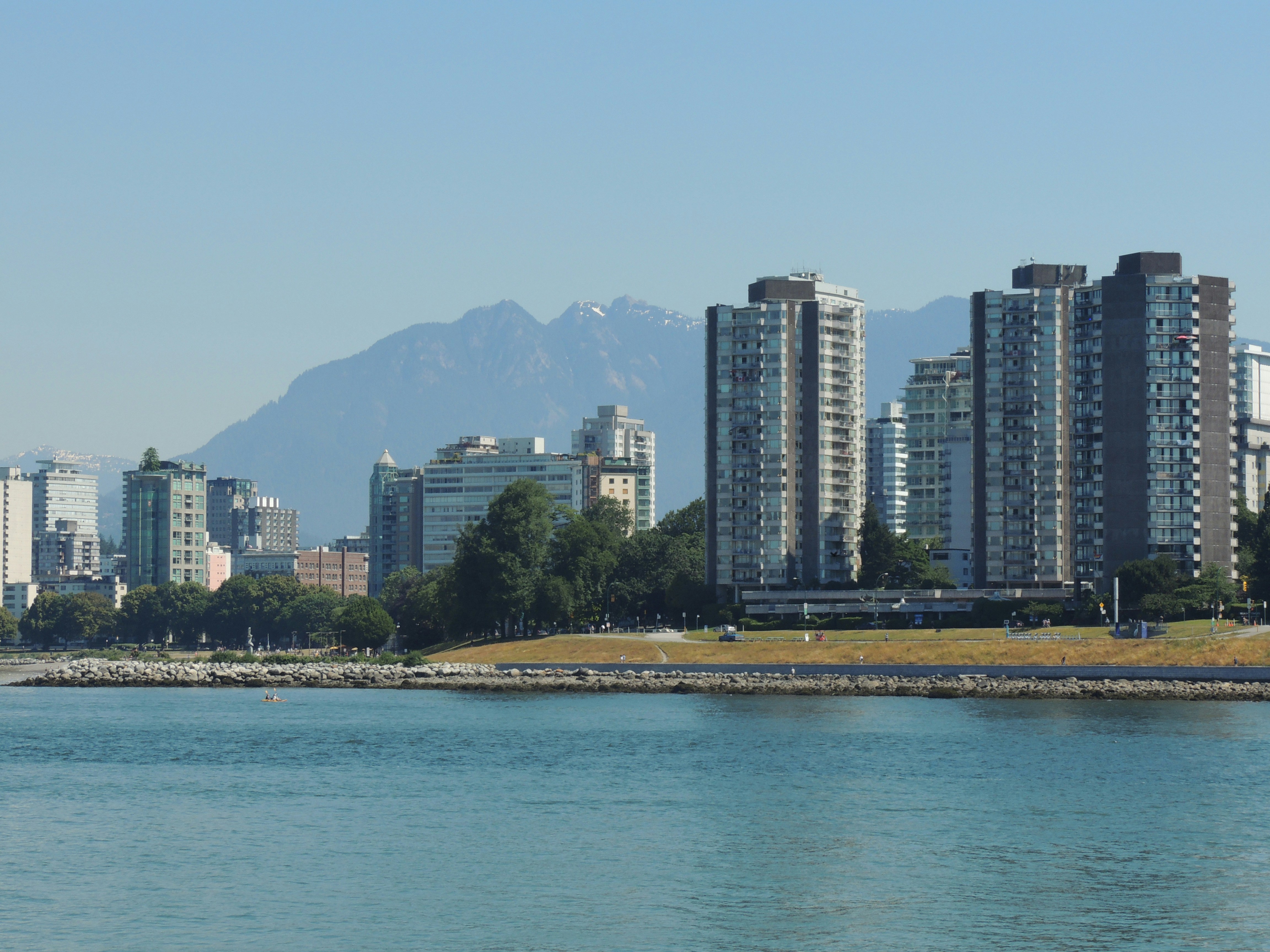 city skyline across body of water during daytime