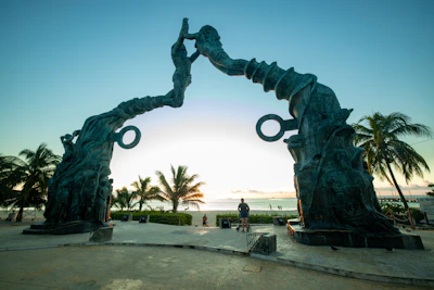 The portal Maya - playa del carmen